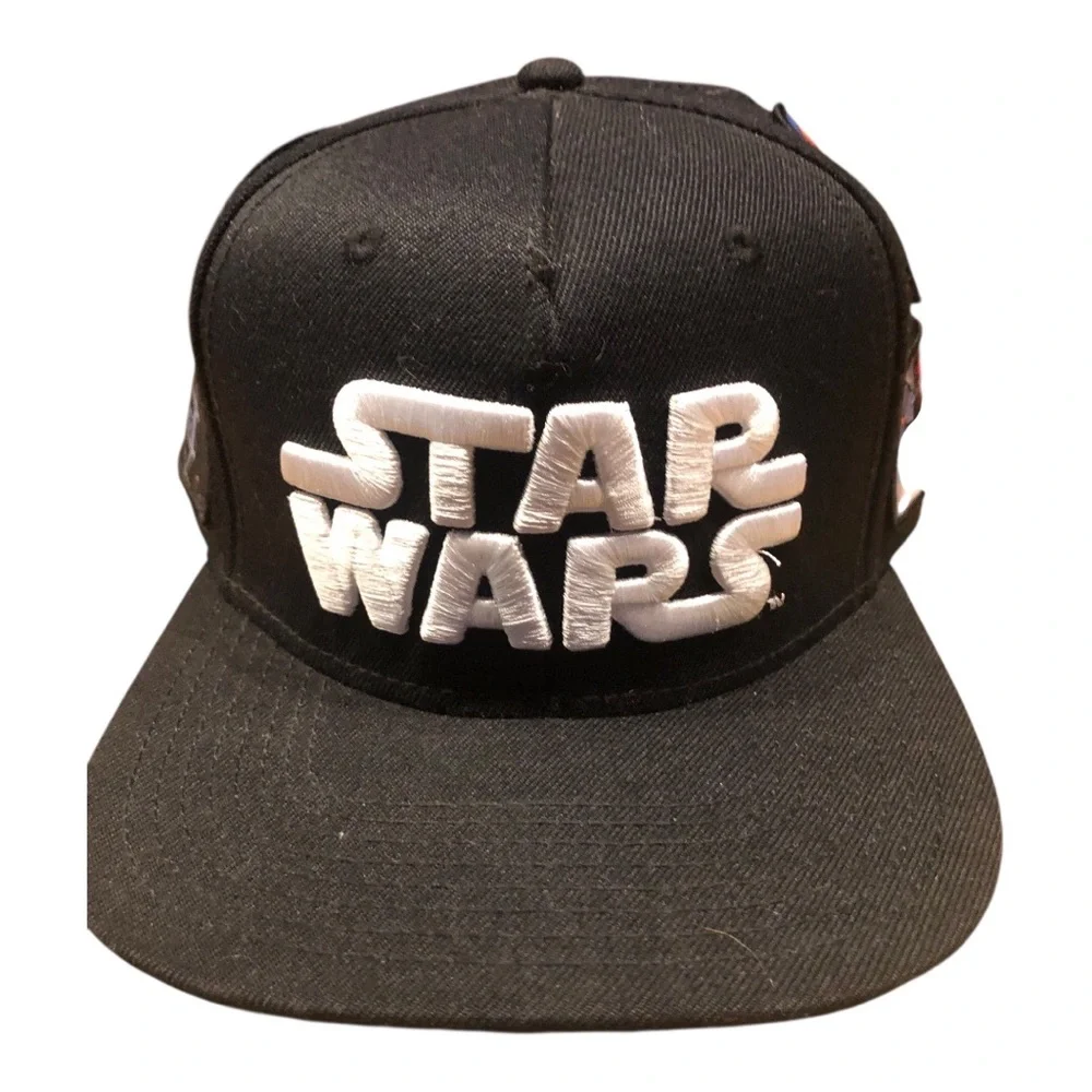Star Wars Color Omni Patch Snapback Flat Brim Cap Hat